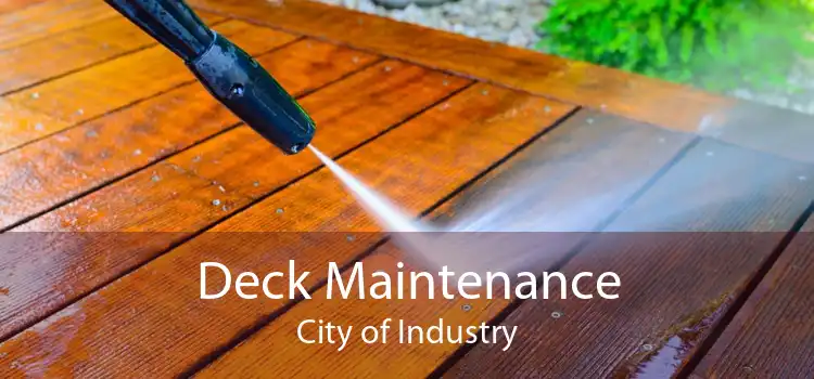 Deck Maintenance City of Industry