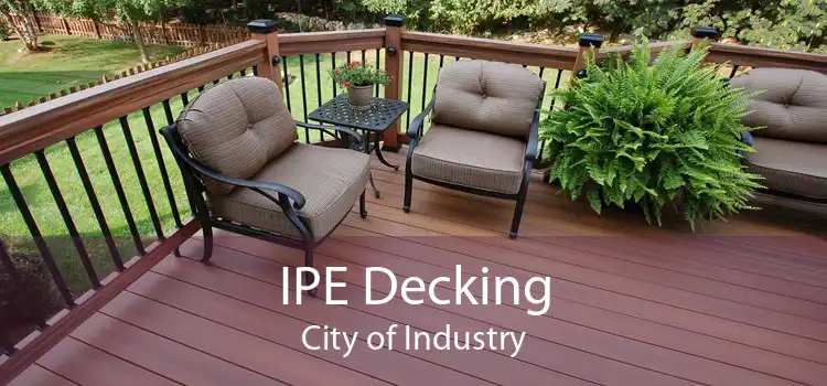 IPE Decking City of Industry