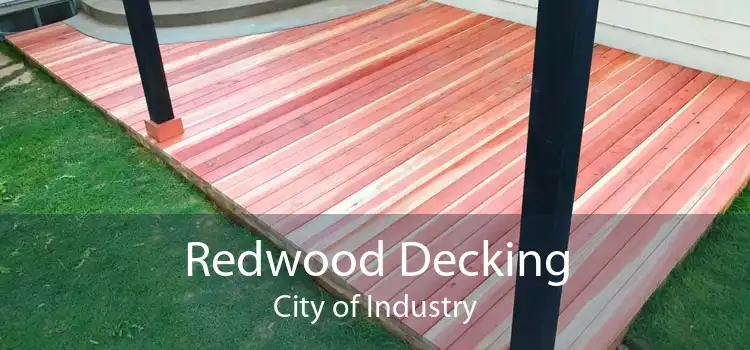 Redwood Decking City of Industry